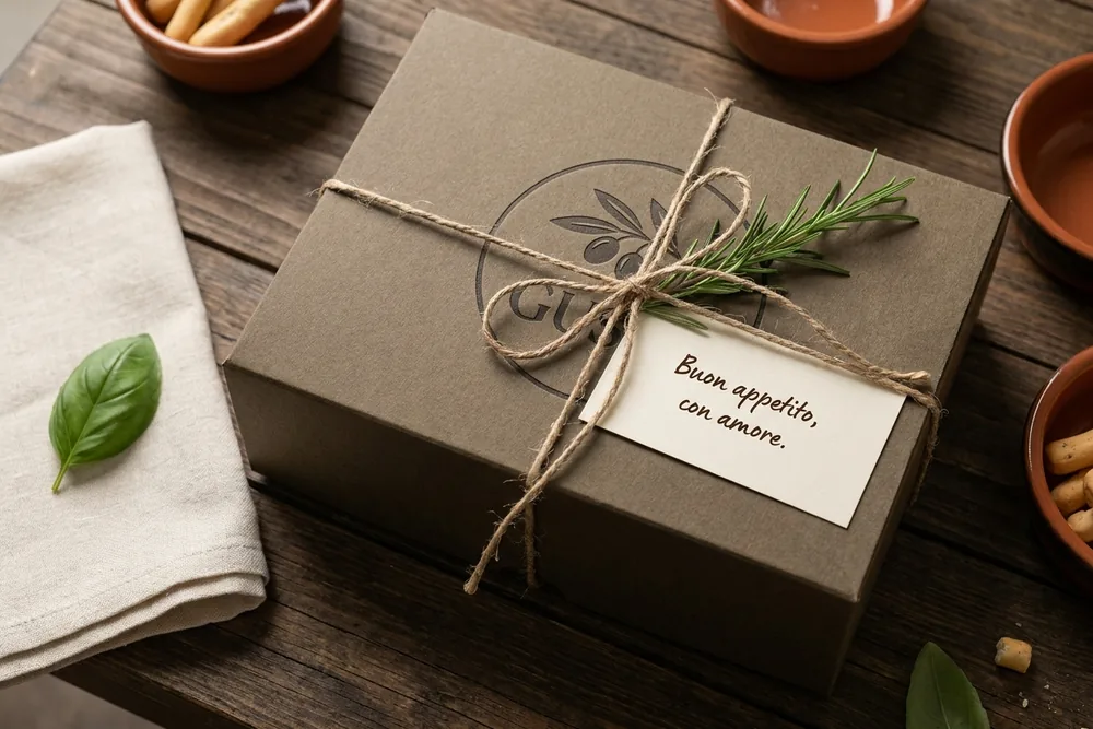 Packaging artesanal San Marco a domicilio
